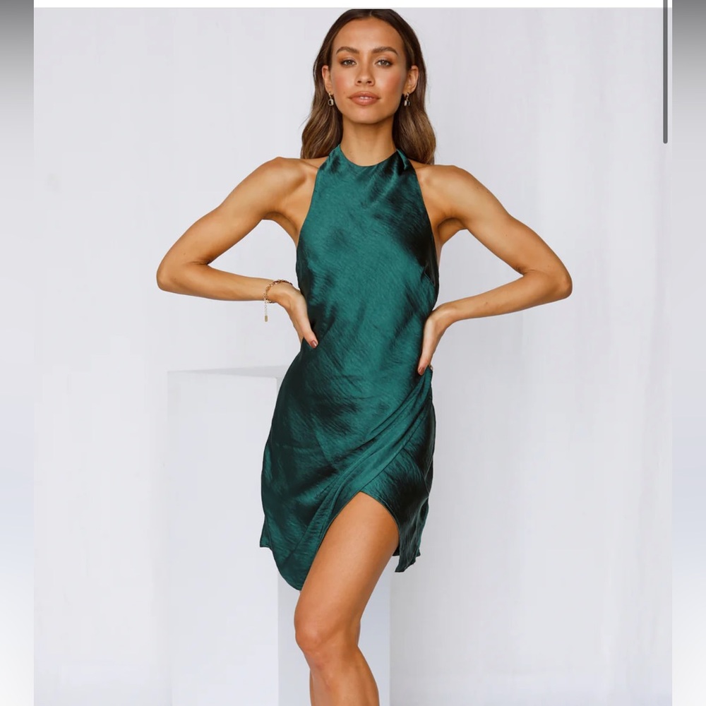 Brand new Hello Molly emerald jade dress